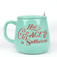 Ceramic Mug (520ml): His grace is sufficient