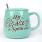Ceramic Mug (520ml): His grace is sufficient