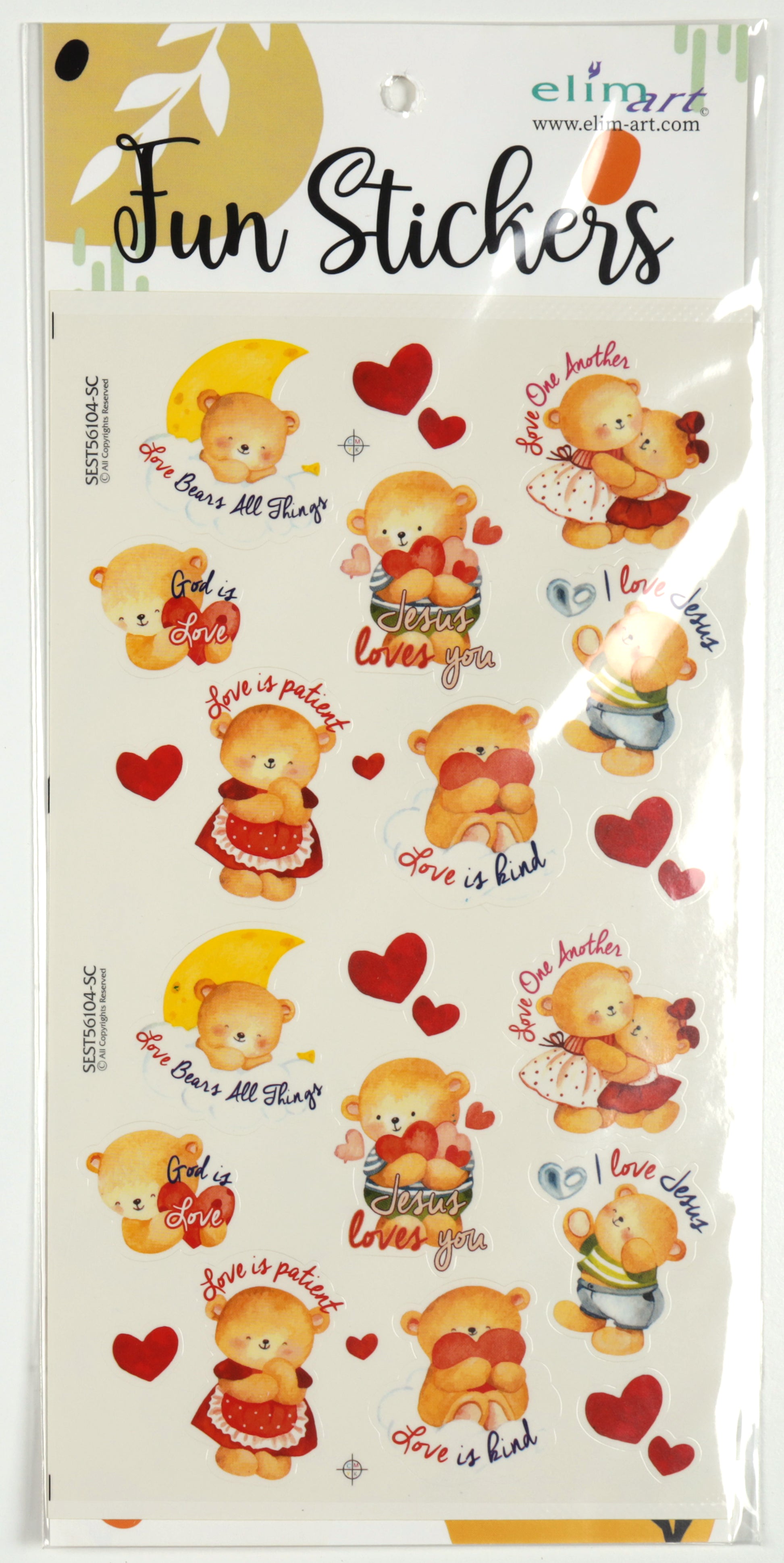 Stickers: Lovely bear