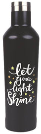 Water Bottle, Stainless Steel (450 ml): Let Your Light Shine