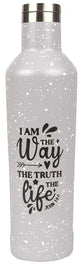 Water Bottle, Stainless Steel (450 ml): I Am The Way The Truth The Life