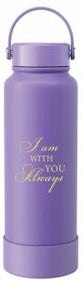 Water Bottle, Stainless Steel (1150ml): I Am With You Always