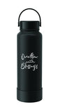 Water Bottle, Stainless Steel (1150ml): Overflow With Blessings