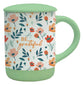 Mug with Tea Leaf Filter (350 ml): Be Grateful, Stoneware