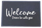 Floor Mat (PVC Coil): Welcome Peace Be With You