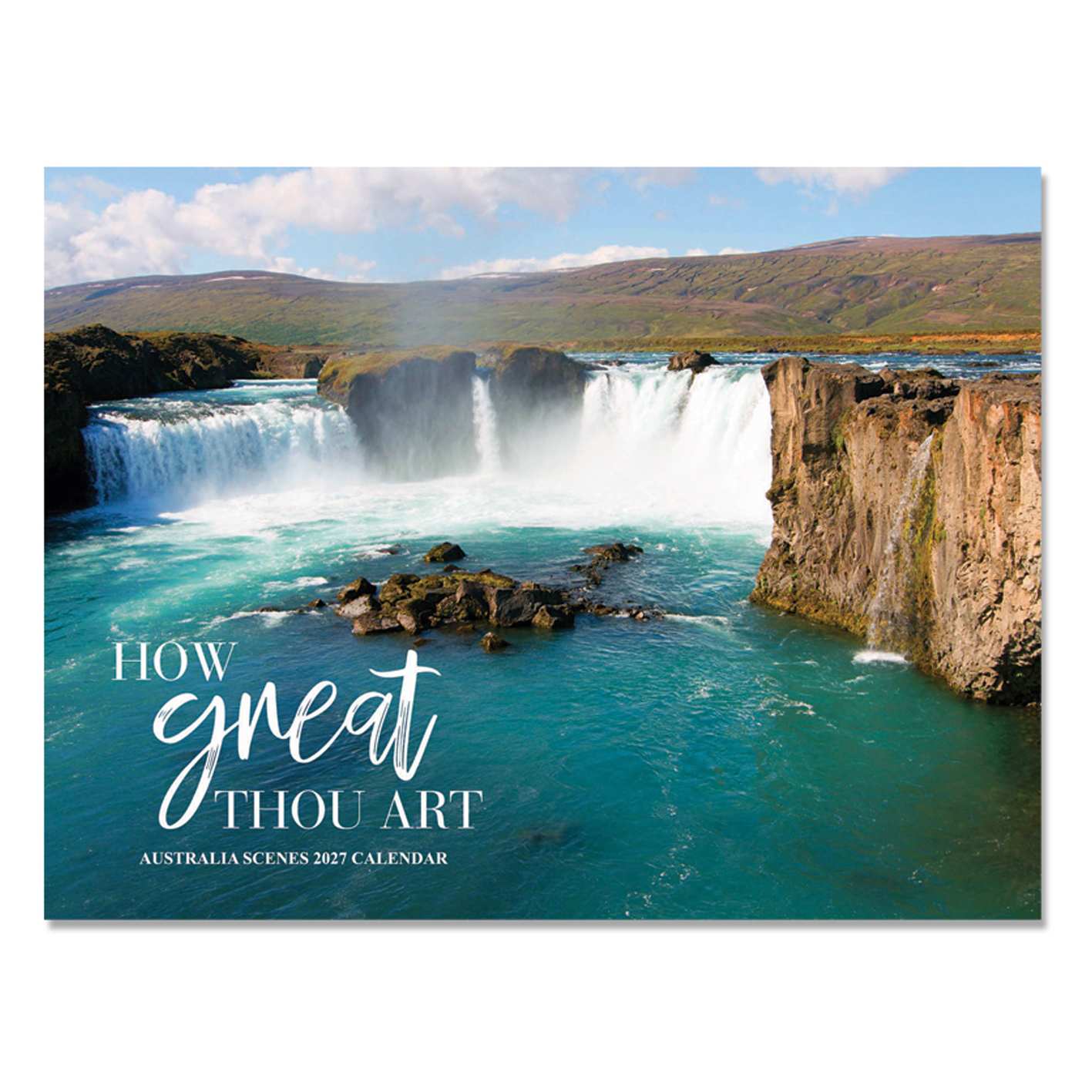 2027 Wall Calendar: How Great Thou Art