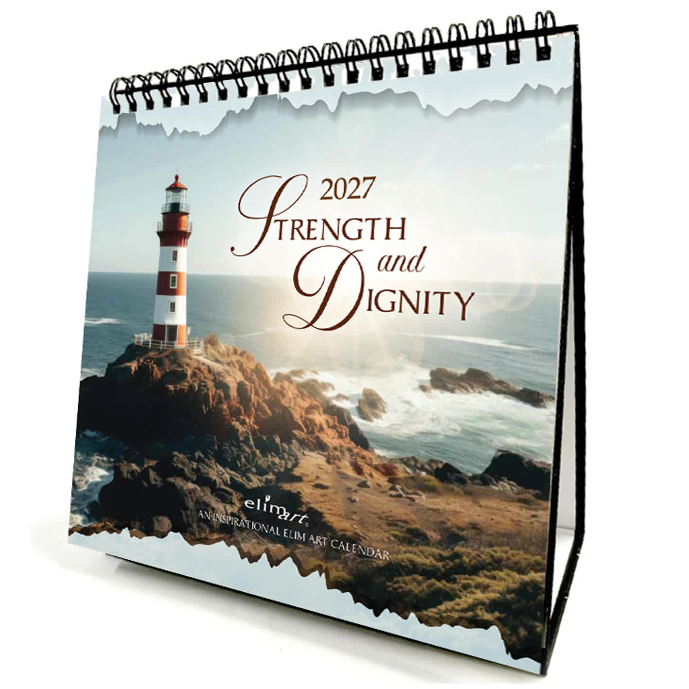 2027 Desk Calendar: Strength & Dignity