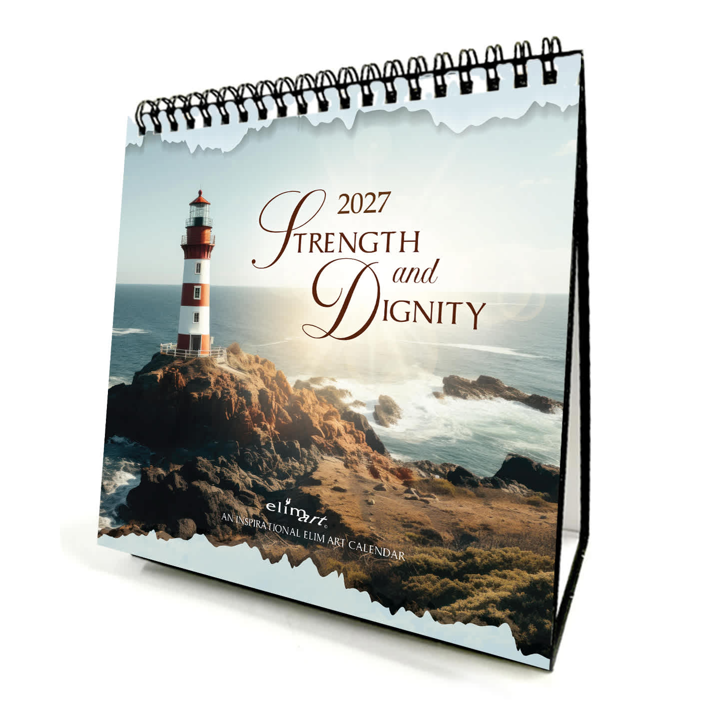 2027 Desk Calendar: Strength & Dignity
