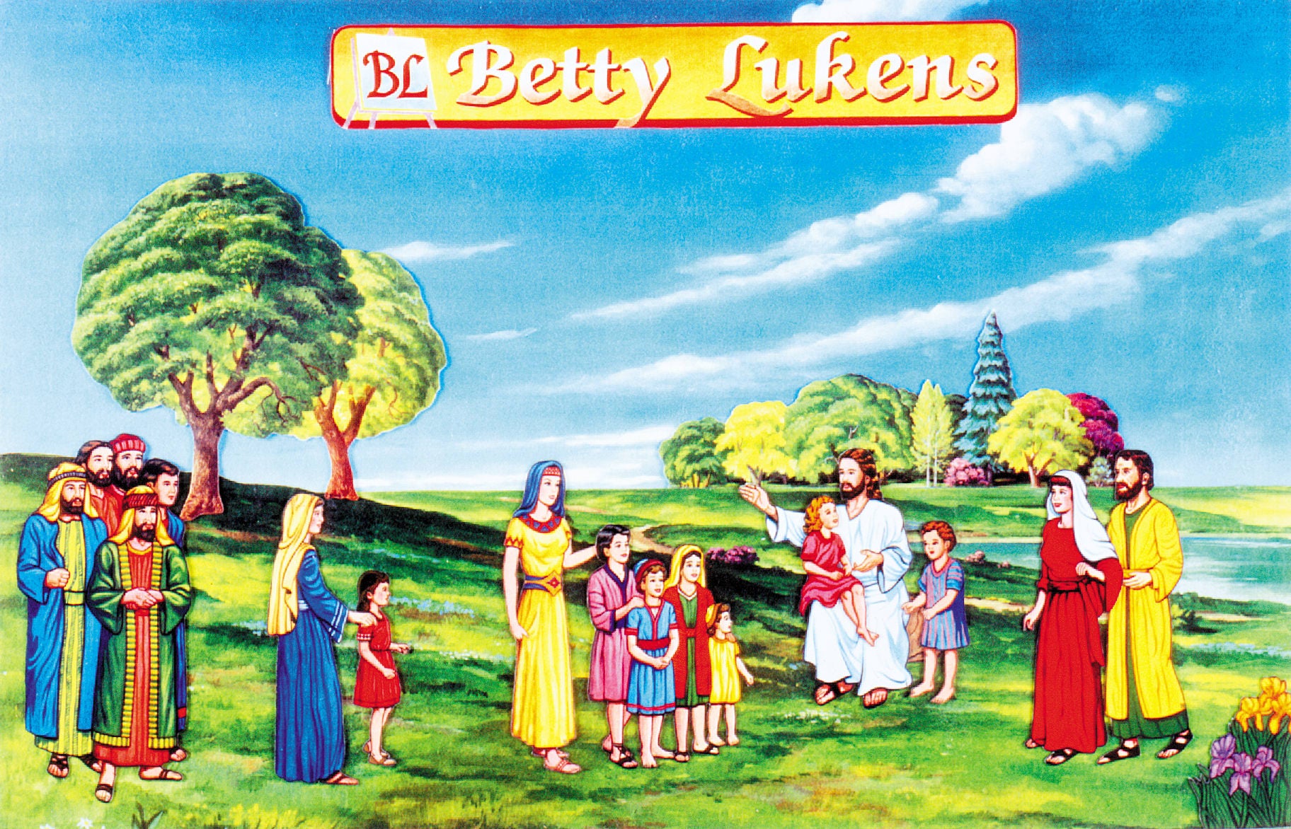 Lukens Deluxe Large Bible Story Set