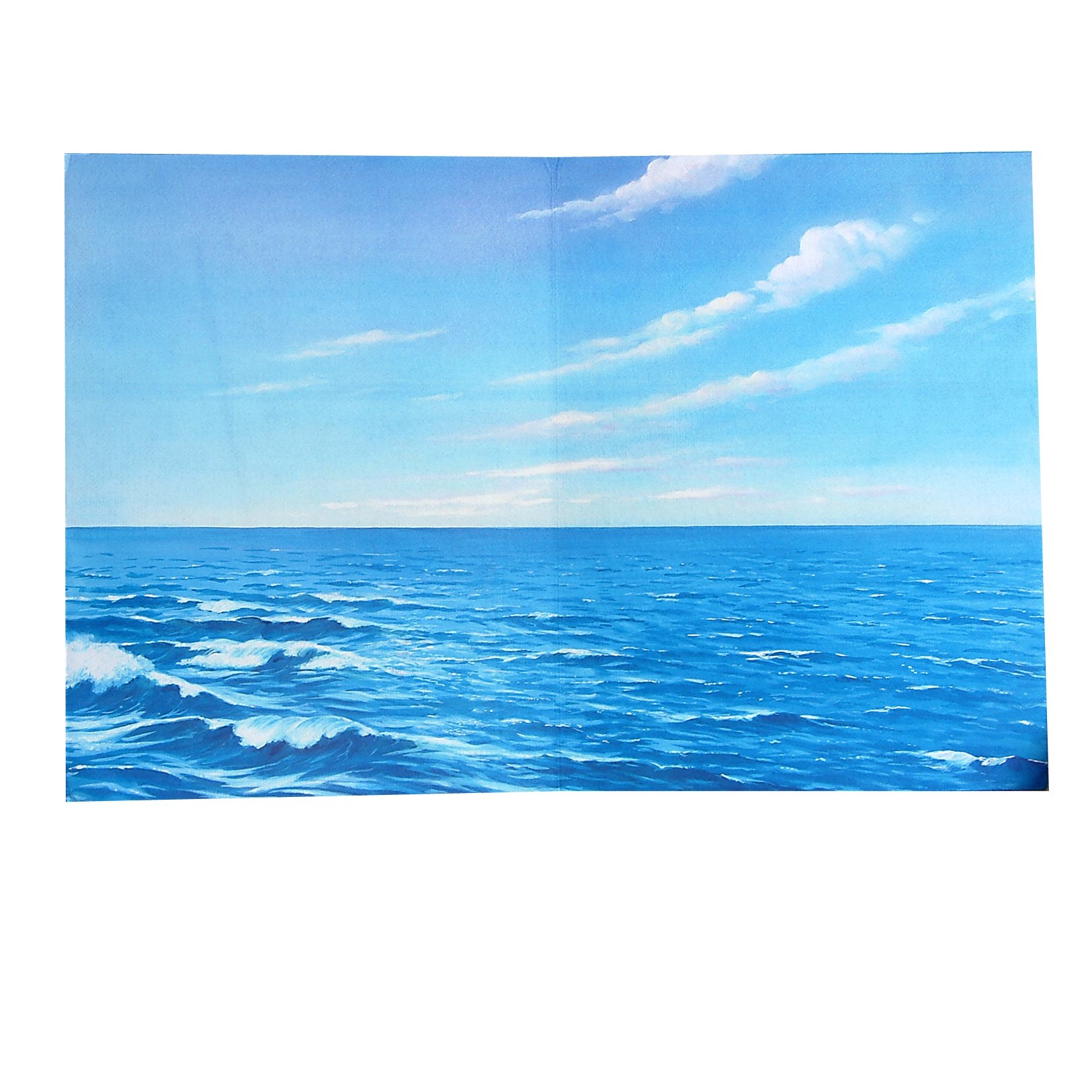 Lukens Large Mounted Water & Sky Background (32" X 48")