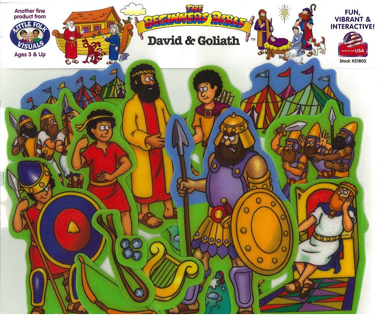 David and Goliath (Beginner's Bible In Felt Series)