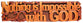 Carved Wall Art: Nothing is Impossible With God (Mahogany)