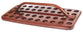 Communion Tray 40 Hole Wooden Rectangular
