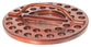 Communion Tray 34 Hole Wooden Round