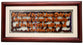 Framed Carving: The Grace of the Lord Jesus Christ (Mahogany)