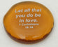 Glass Scripture Stones Assorted
