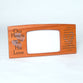 Photo Frame: Our Hearts Are Filled With His Love (Mahogany)