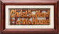 Framed Carving: Christ is the Head of This House (Mahogany)