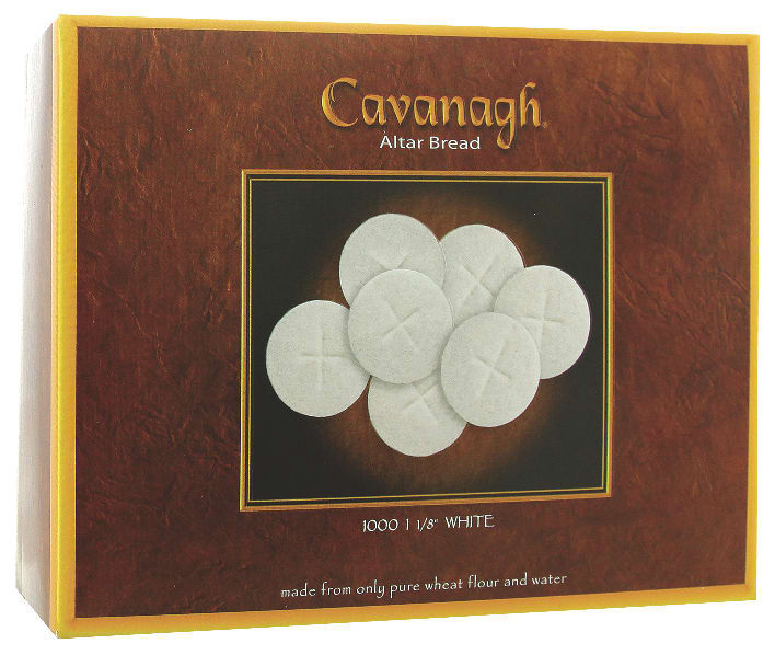 Communion Bread 1000 Wafers 1 1/8" White