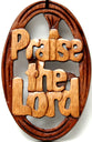 Carved Sign: Praise the Lord (Mahogany)