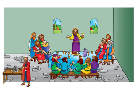 The Last Supper (11 Pre-Cut Pieces) (Beginner's Bible In Felt Series)