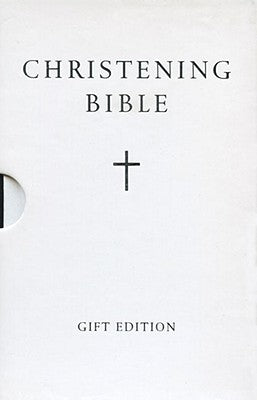 KJV Standard Christening Gift Bible With Slipcase