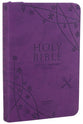 ESV Anglicised Compact Gift Bible Purple With Zip