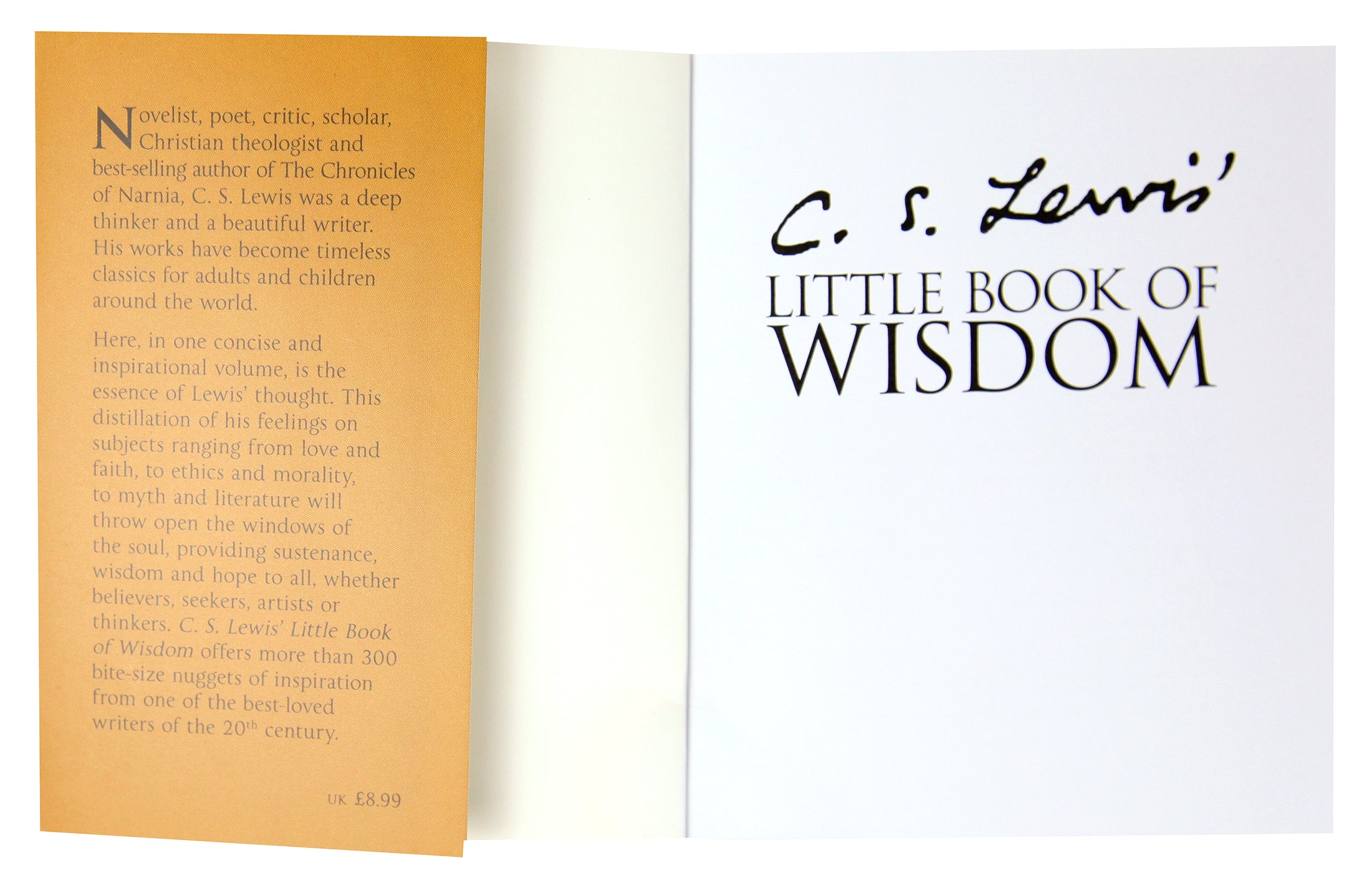 Lewis Little Book of Wisdom: Meditations on Faith, Life, Love, and Literature