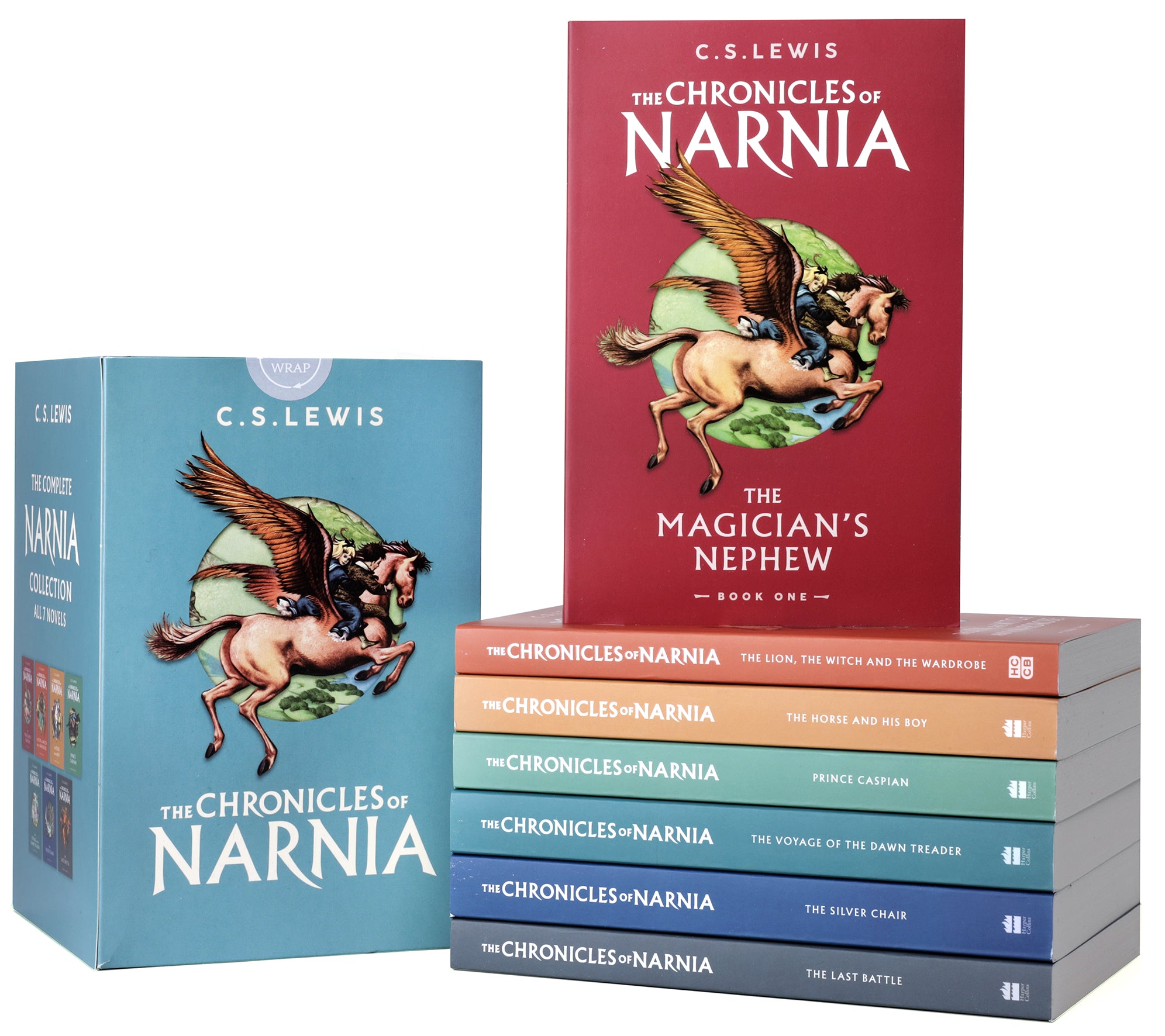 The Chronicles of Narnia (7-Book Box Set, Slipcover)