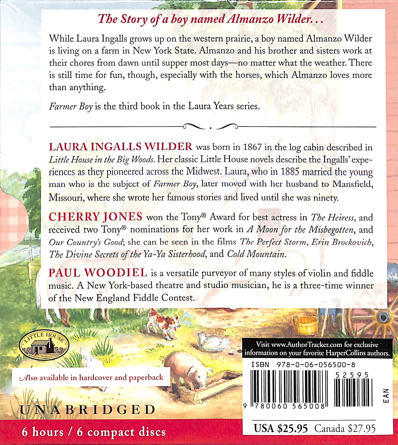 Farmer Boy (Abridged CD) (#03 in The Laura Years Series)