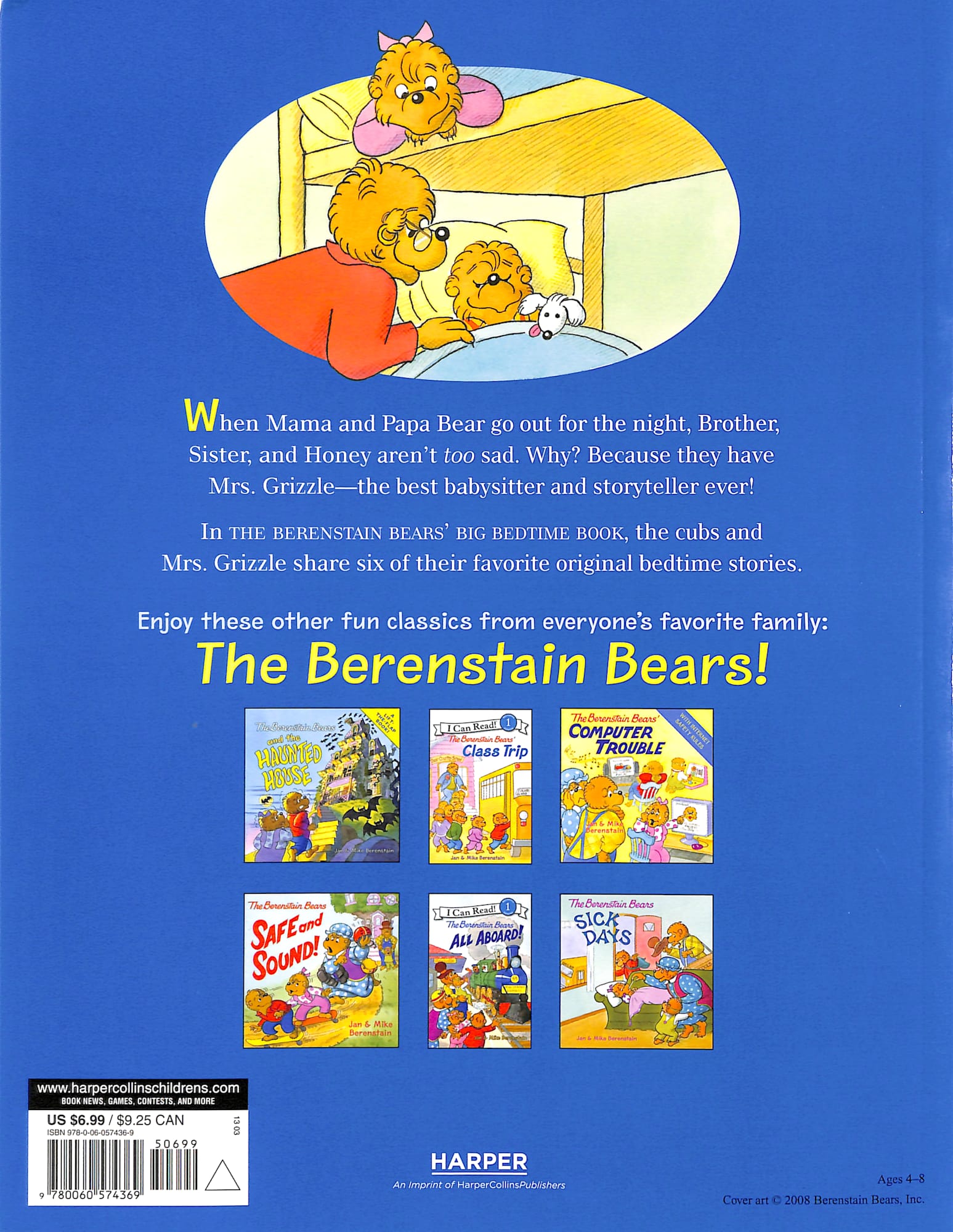 Big Bedtime Book (The Berenstain Bears Series)