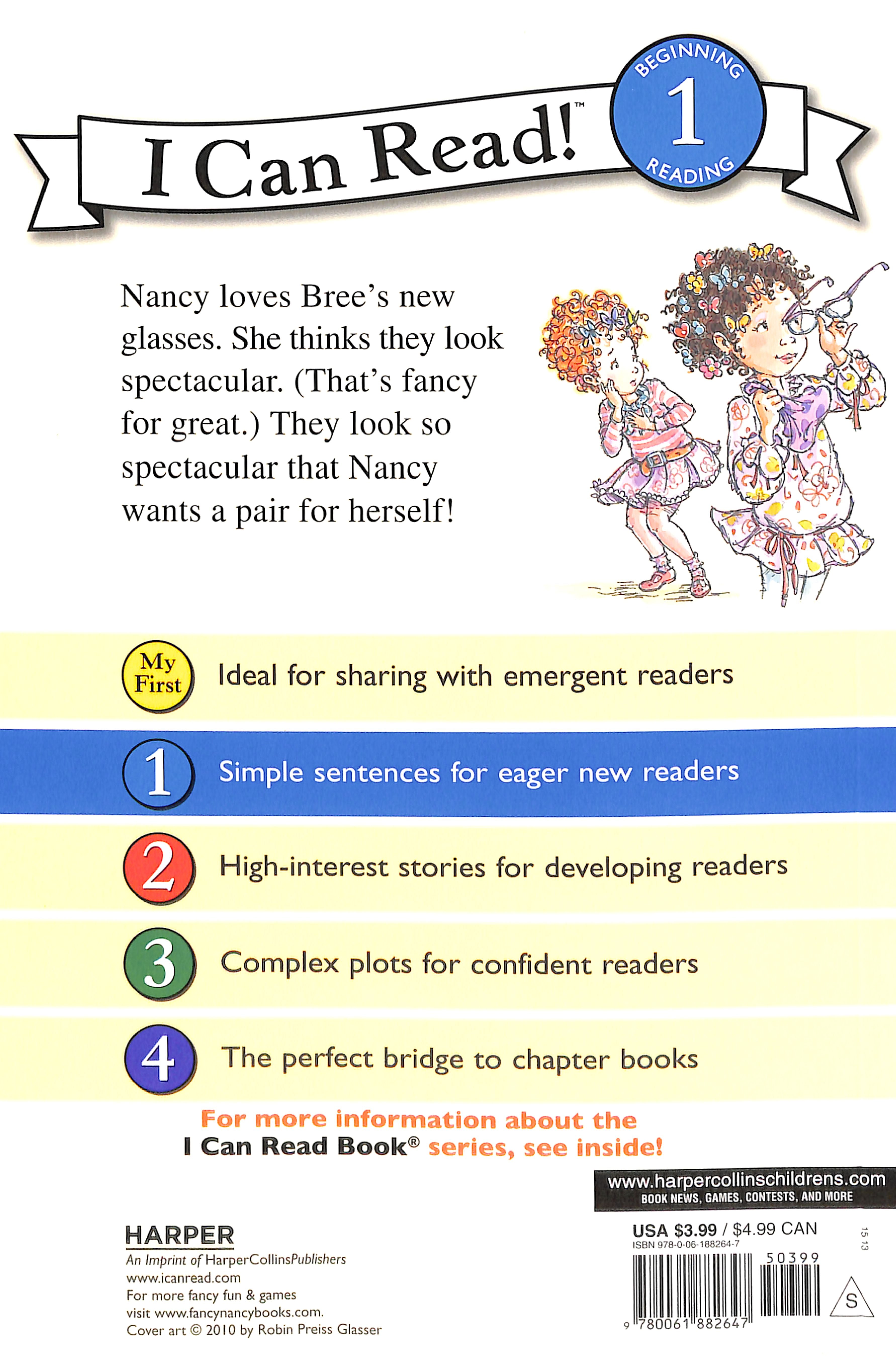 Spectacular Spectacles (I Can Read!1/fancy Nancy Series)