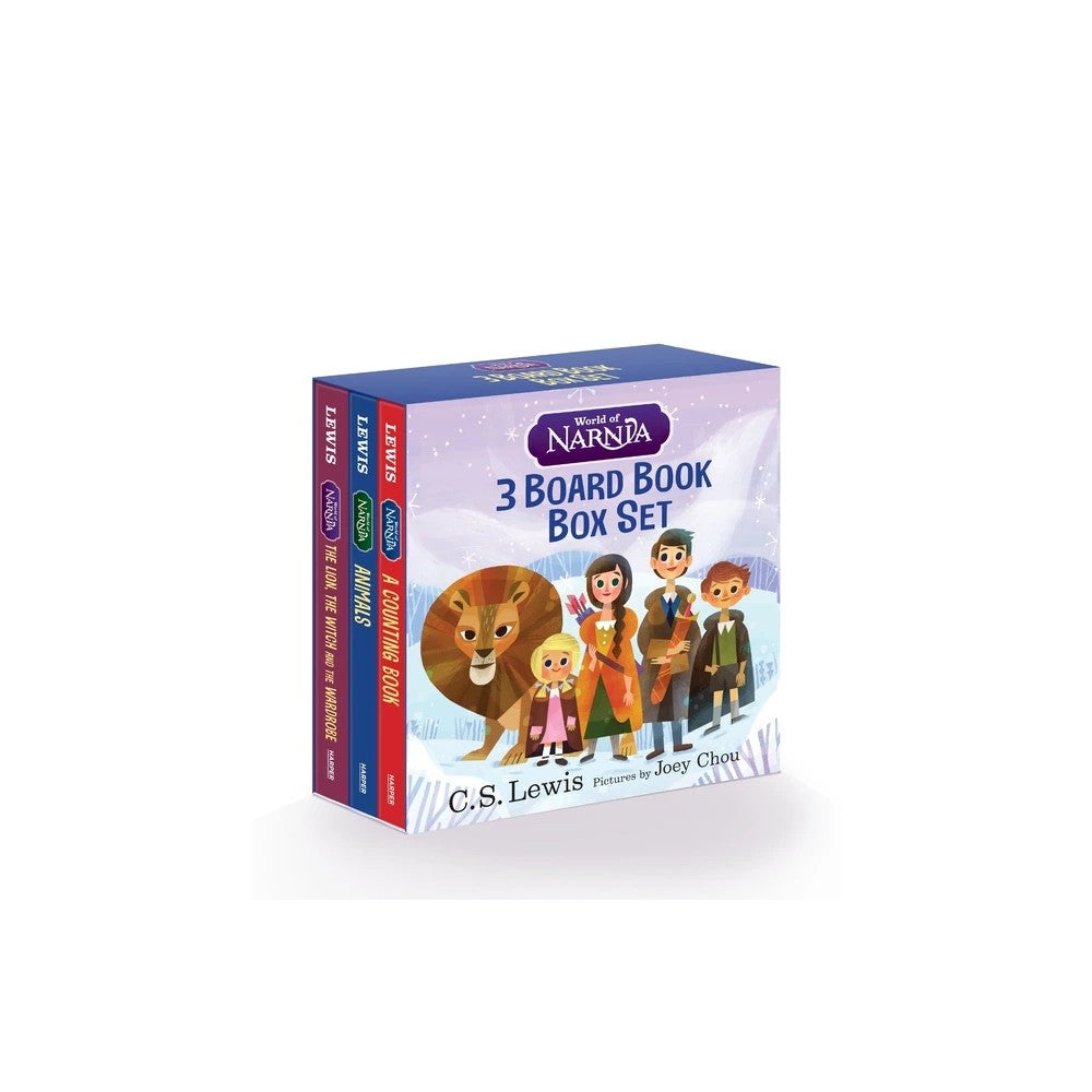 World of Narnia (Box Set of 3): The Lion, the Witch, and the Wardrobe/Animals/A Counting Book (Chronicles of Narnia Series)