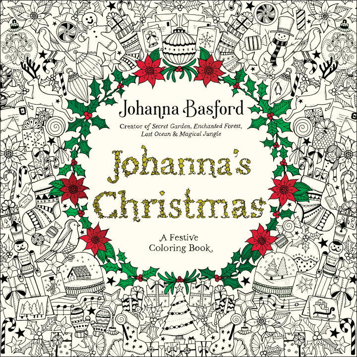 Johanna's Christmas (Adult Coloring Books Series)