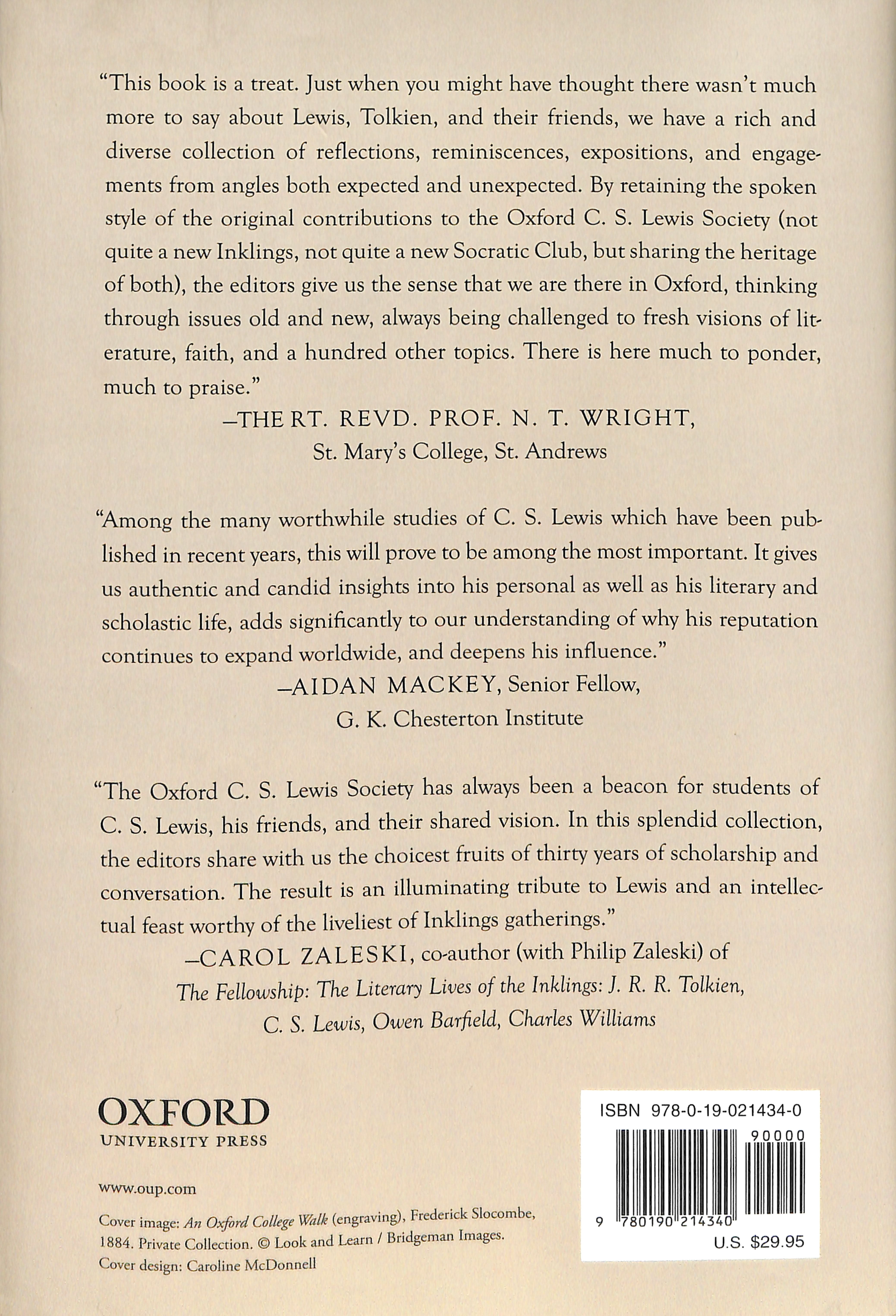 Lewis and His Circle: Essays and Memories From the Oxford C S Lewis Society