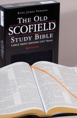 KJV Old Scofield Study Large Print (Red Letter Edition)