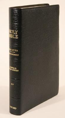 KJV Old Scofield Study Bible Black (Red Letter Edition) (Classic Edition)