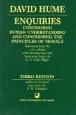 David Hume Enquiries (3rd Edition)