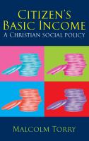 Citizen's Basic Income: A Christian Social Policy