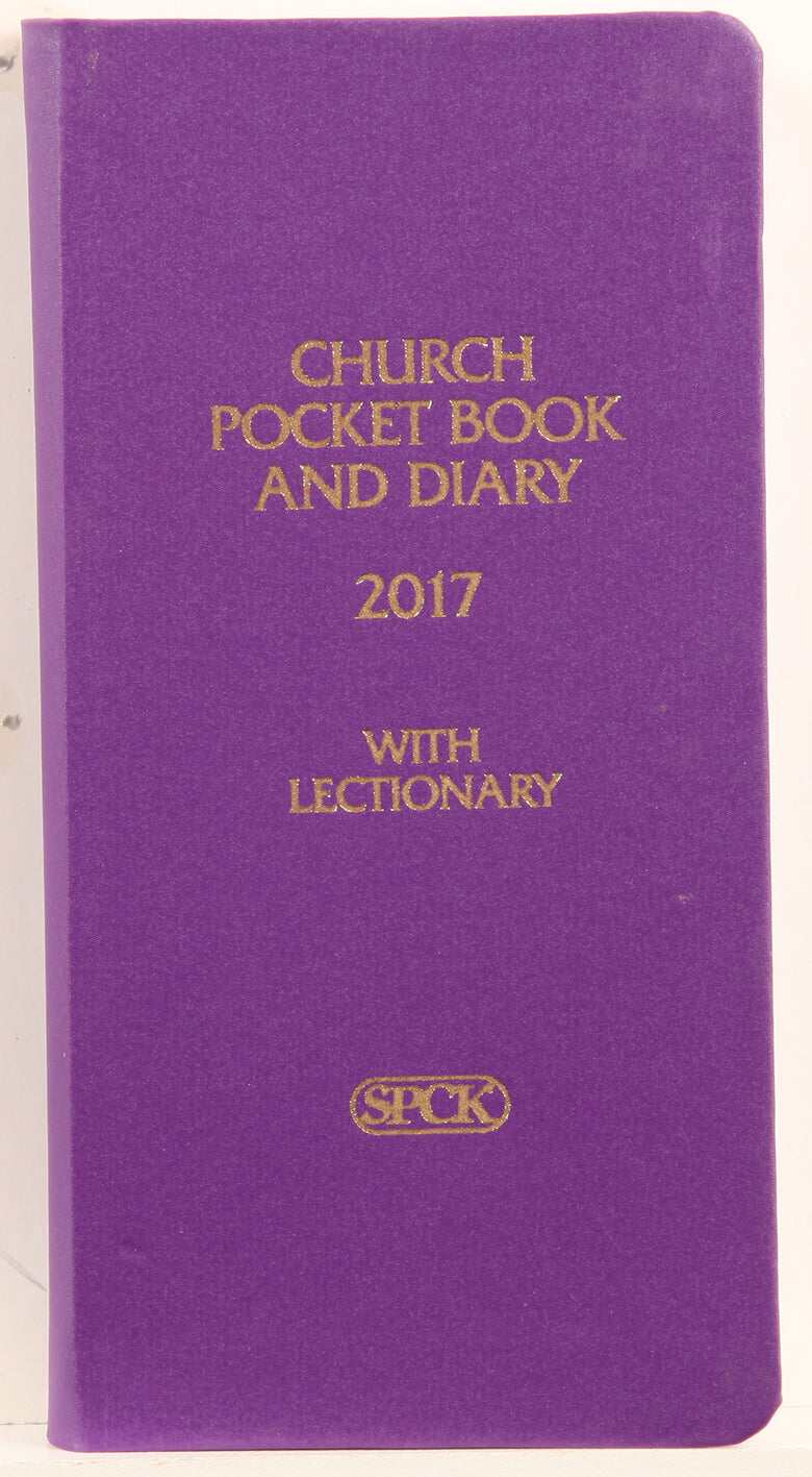 Church Pocket Book and Diary 2017 With Lectionary (Purple)