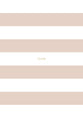 Notebook (Pink Stripe)