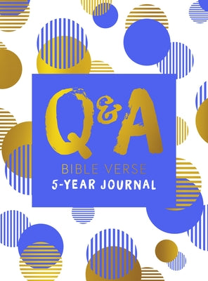 Q & a Bible Verse 5-Year Journal Blue