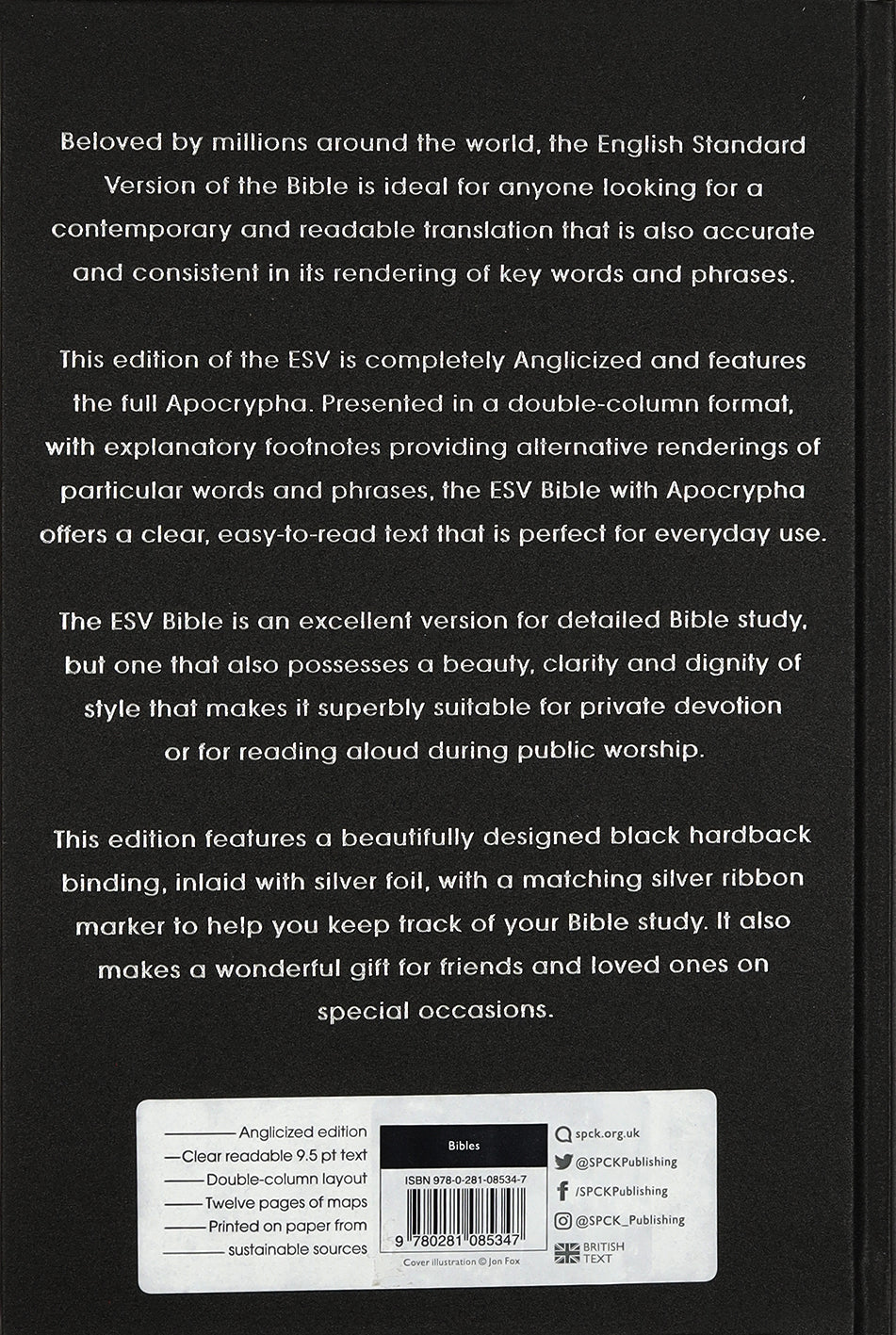 ESV-CE Holy Bible With Apocrypha