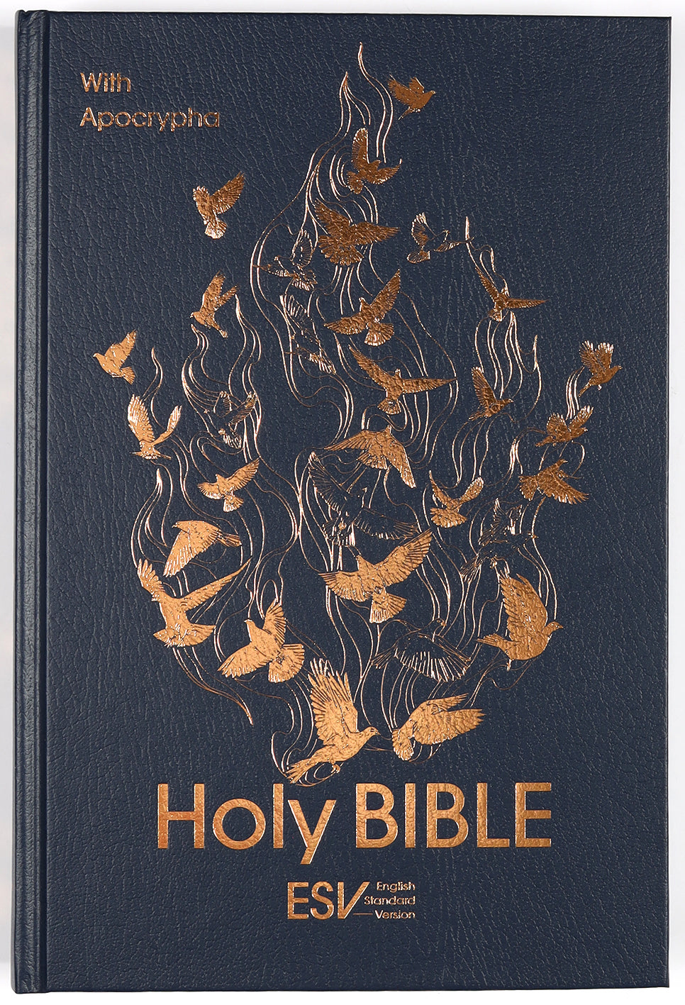 Esv-Ce Holy Bible Deluxe Midnight Blue Edition With Apocrypha