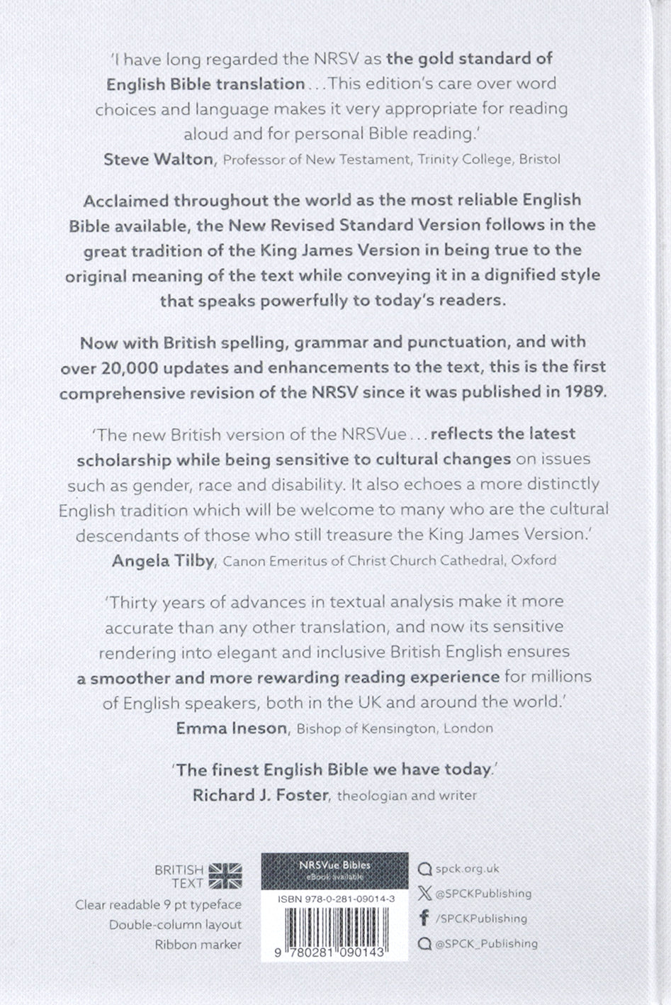 NRSVue Holy Bible (Anglicised)