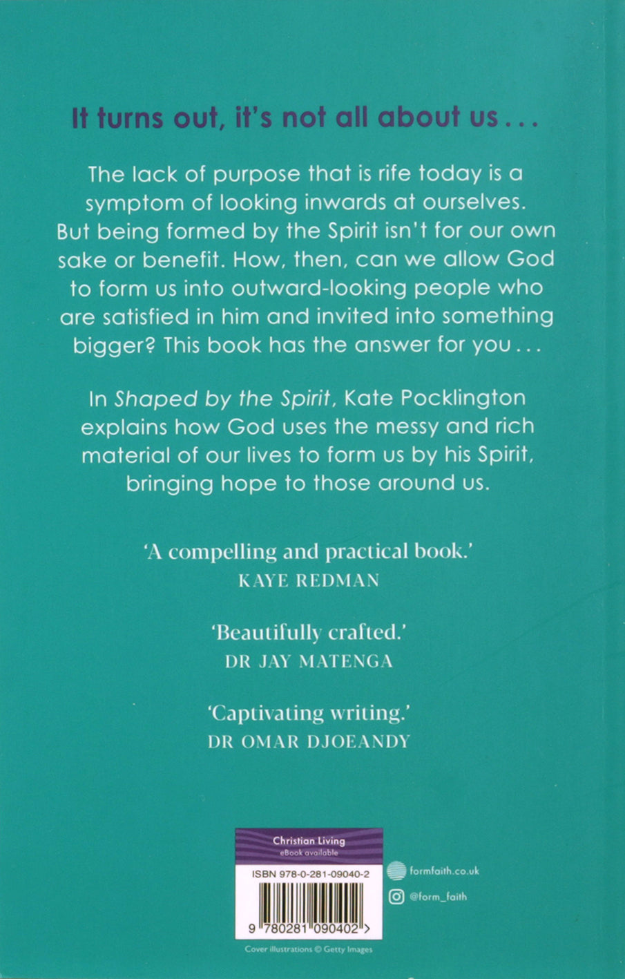 Shaped By the Spirit: Being Formed Into An Outward-Focused People