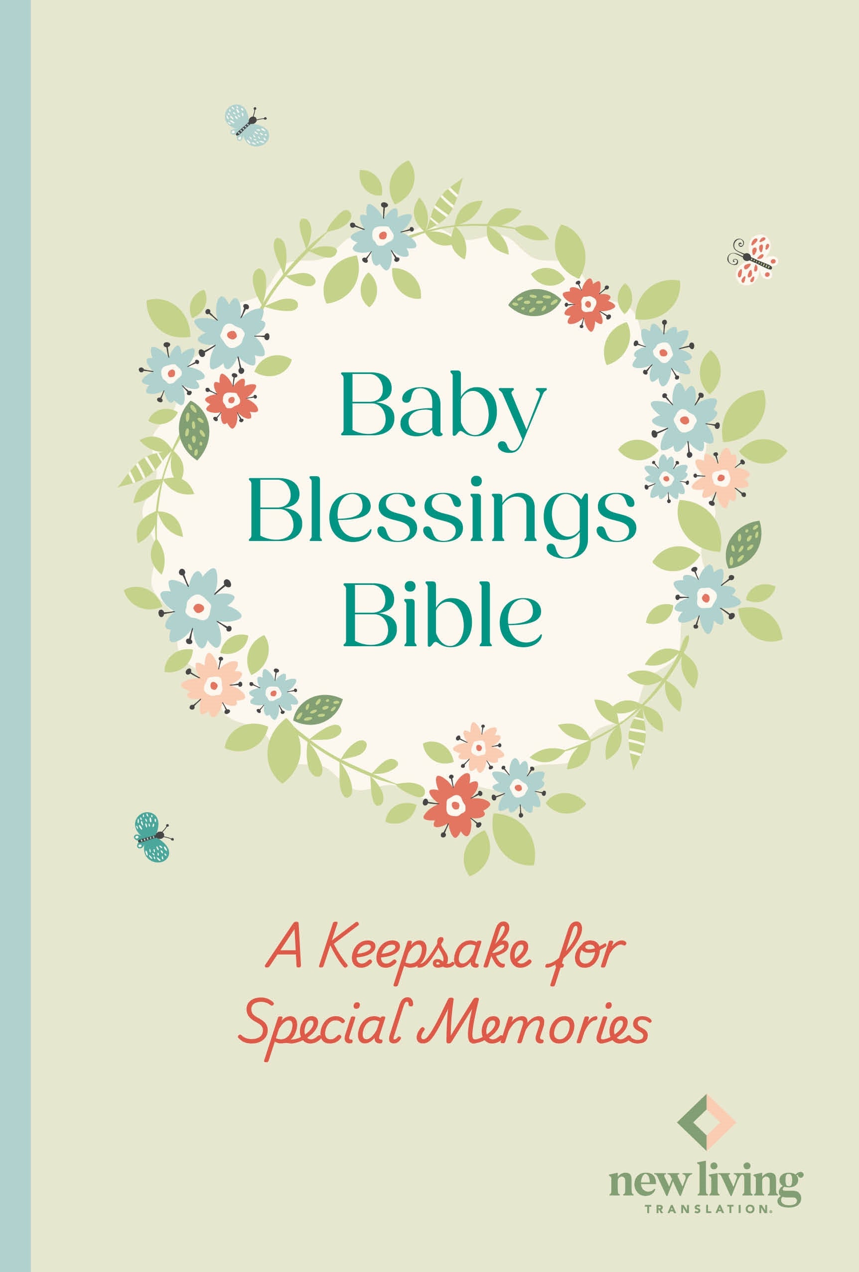 NLT Baby Blessings Bible (Anglicised) A Keepsake to Record Precious Moments