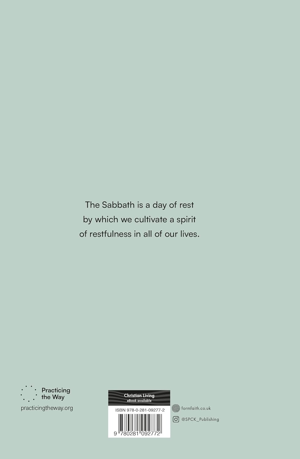 Sabbath Meditations (Practicing the Way Series)
