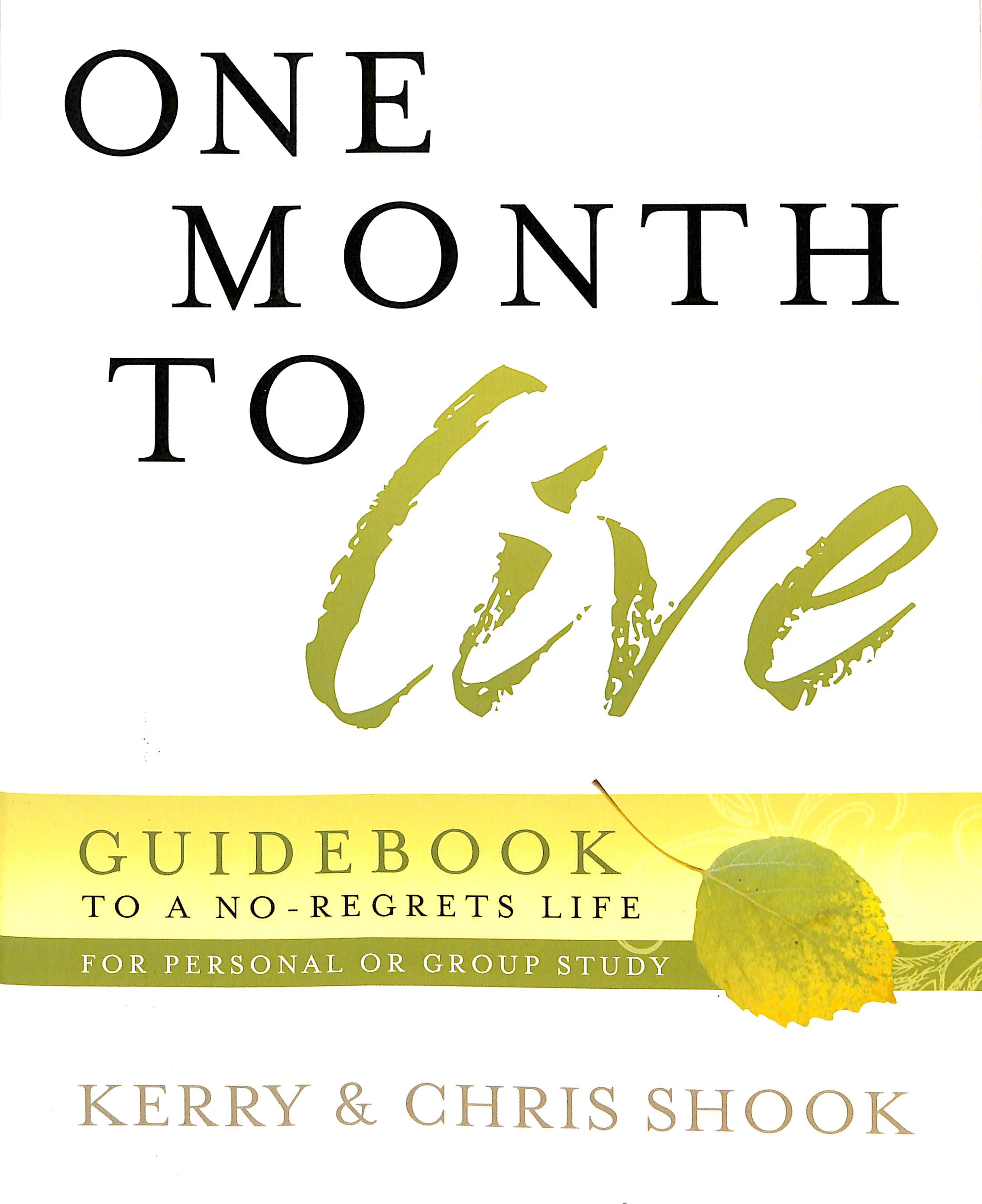 One Month to Live Guidebook