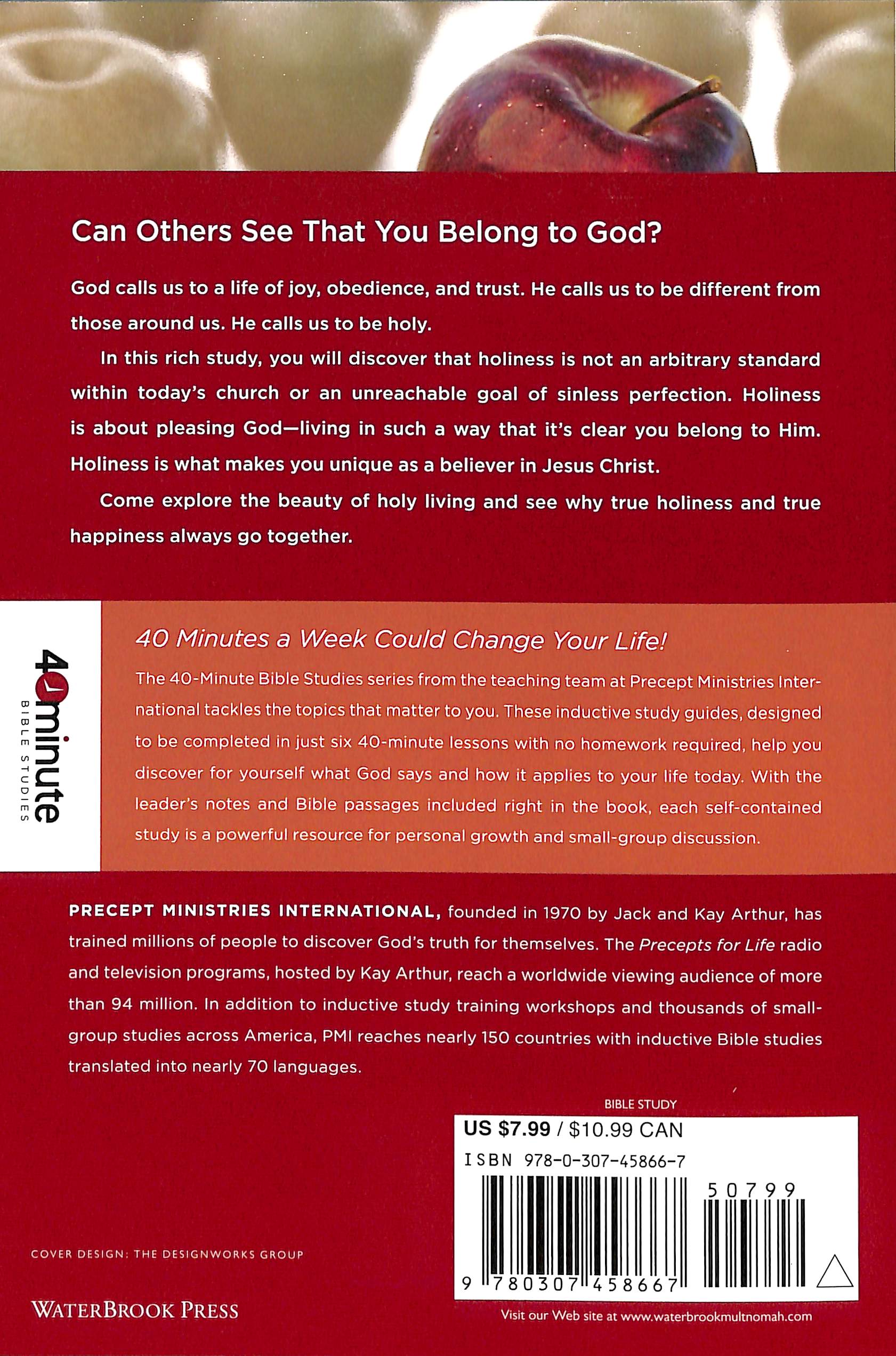 Living Like You Belong to God (40 Minute Bible Study Series)